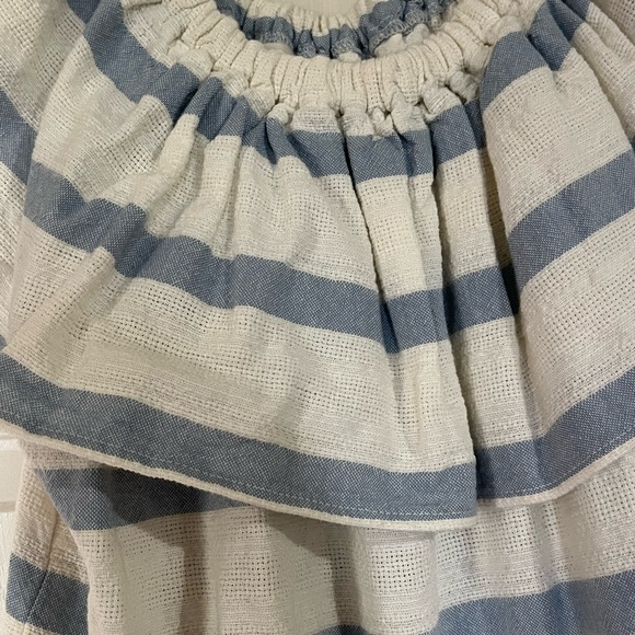 Cato’s•Light Blue|White Striped Top - Picture 3 of 6